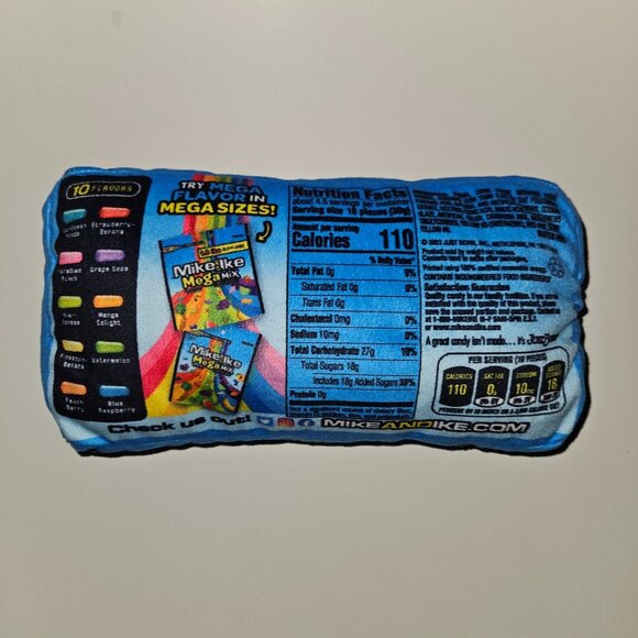 Mike & Ike Mega Mix Plush Candy Stuffed Toy 9.5" Wide - Picture 3 of 6